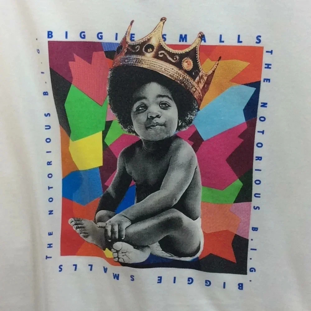 the notorious B.I.G. Biggie Smalls Crop Top TShirt